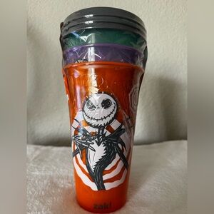 Zak Designs 3pc 25 fl oz Glow in the Dark Nightmare Before Christmas